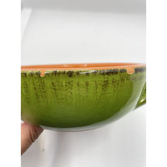 De SILVA Terracotta Soup Bowl Set Baking Oven Dish with Handle Made in Italy - Picture 7 of 7